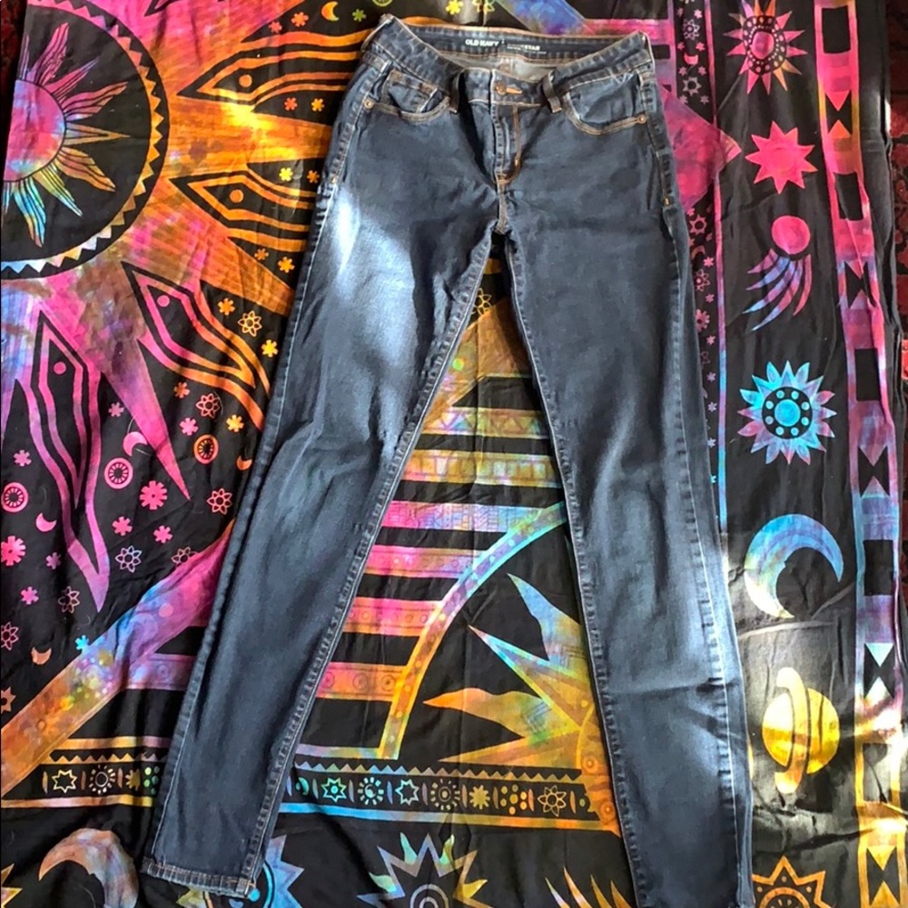Old Navy Rockstar Blue Jeans